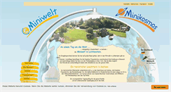 Desktop Screenshot of miniwelt.de